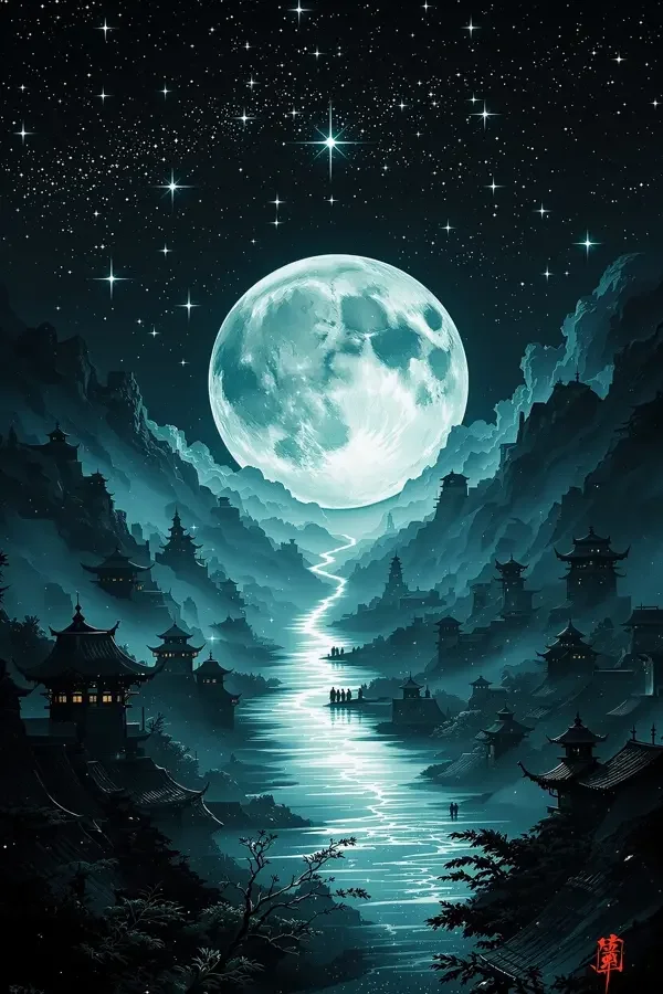 月落星河 - 精品视频久久高清播放 月落星河 Moonfall Galaxy 电影海报